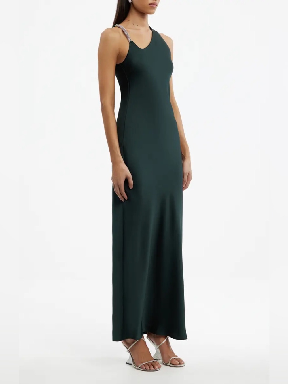 Significant Other Abbey Asymmetric Satin Gown B1008